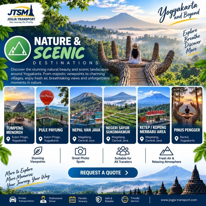 NATURE & SCENIC DESTINATIONS.
